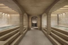 Banho romano do Six Senses Roma