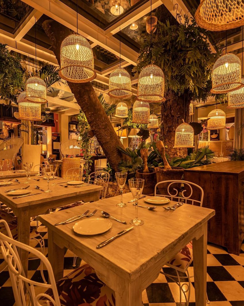 Ambiente do Candé Cocina, em Cartagena / Reprodução/Facebook