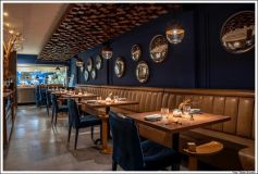 Ambiente do Evvai, estrelado restaurante italiano em São Paulo