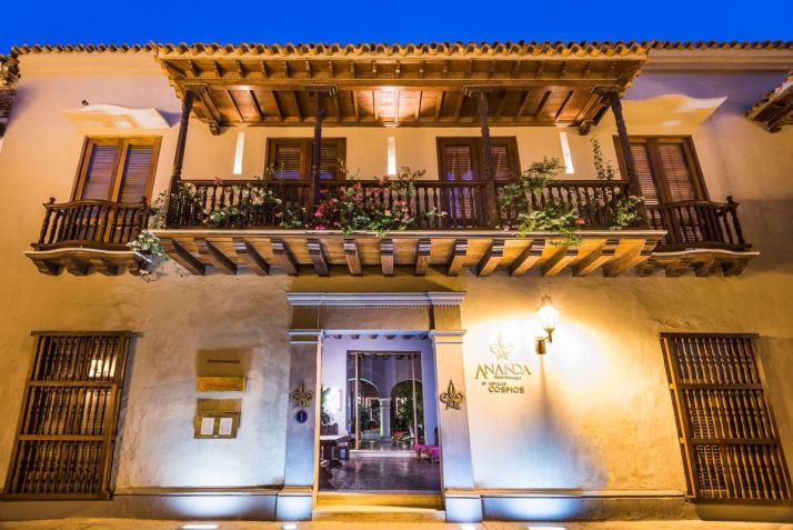Construção do século XVI, no centro de Cartagena, abriga hoje o Ananda Boutique Hotel / Site oficial