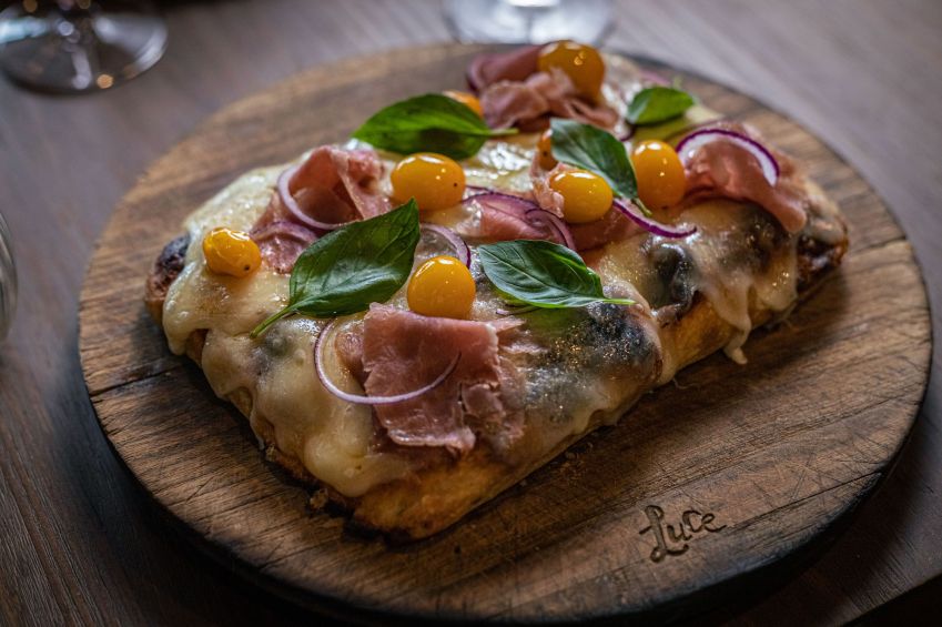 Pizza Crudo da Panifício Luce / Studio Primo