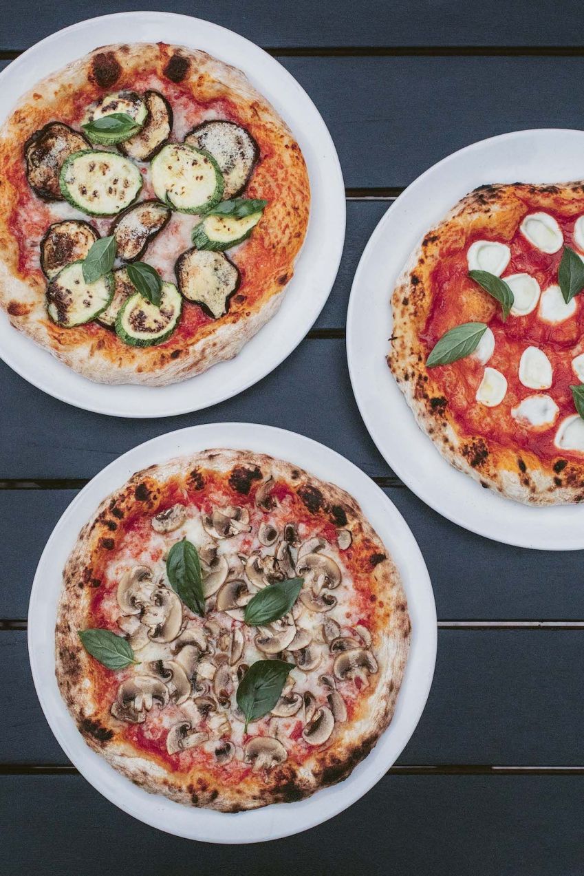 Pizzas do Gero Panini, no Shopping Cidade Jardim / Bruno Geraldi