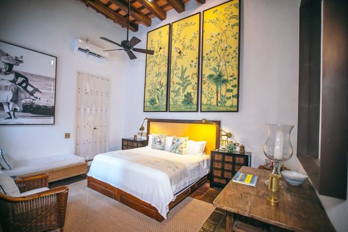 Os quartos do hotel Boutique Amarla, em Cartagena, são inspirados em pássaros; na foto, a suíte Tucano, de de 22,5m² / Site oficial