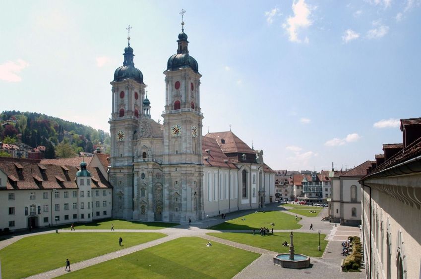 Complexo da Abadia de St. Gallen / Wikimedia Commons
