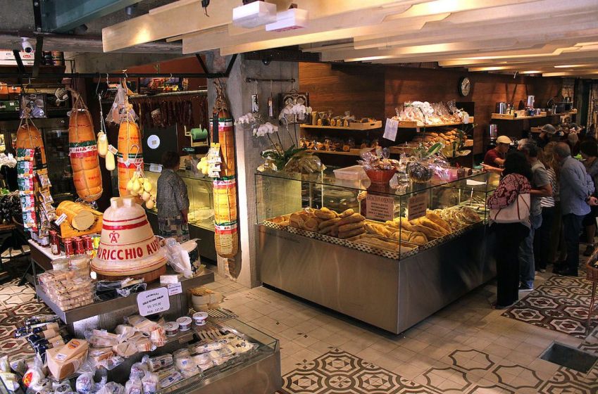 Ambiente do Empório Basilicata / Divulgação