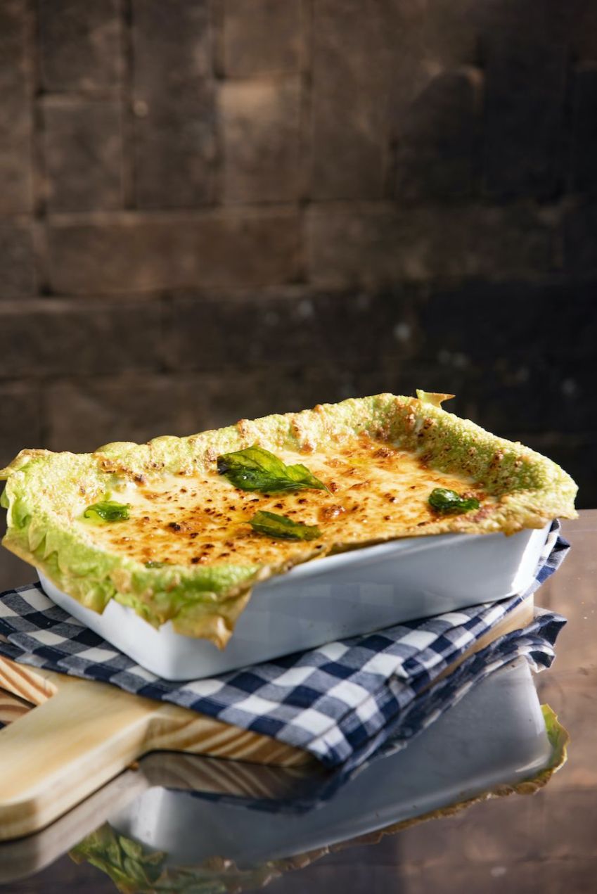 Lasanha verde à bolonhesa da Ella Fitz / Divulgação