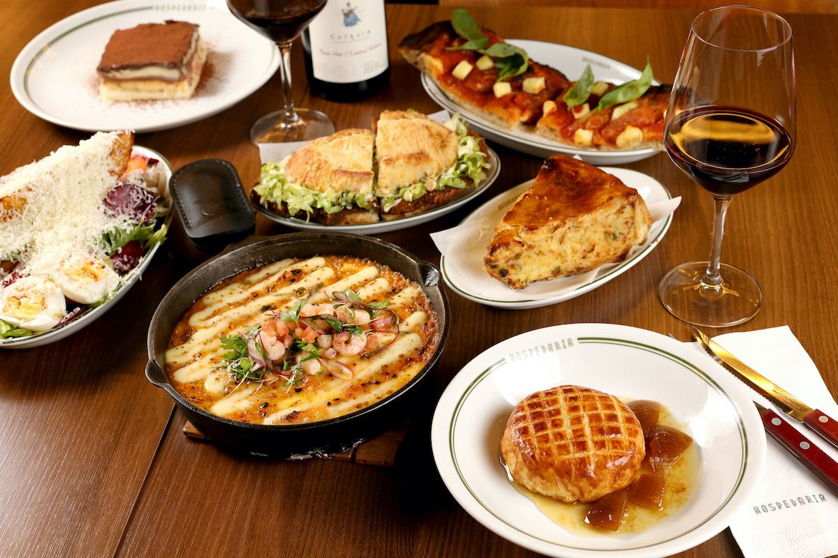 Menu especial do Hospedaria, com unidades no Itaim e na Mooca / Divulgação