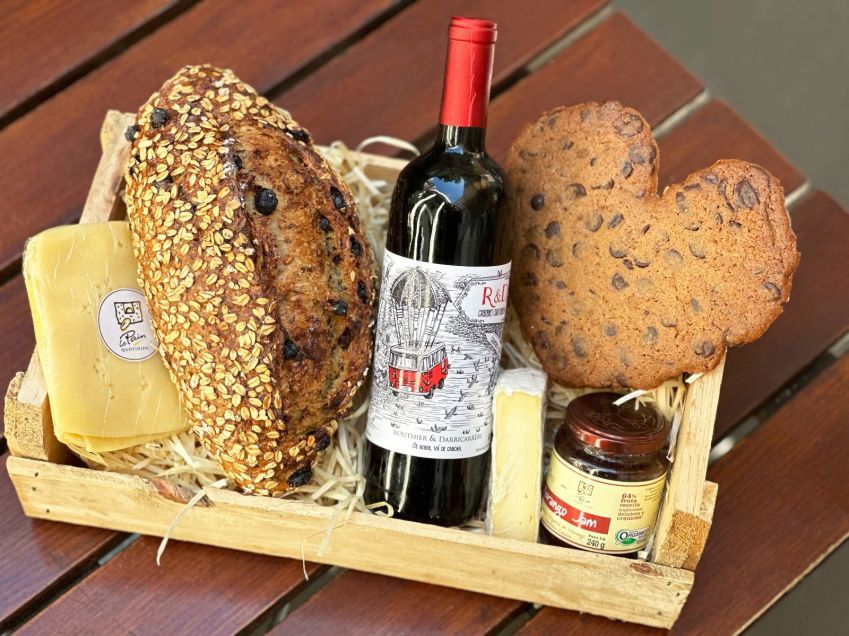 Cesta especial para o Dia dos Namorados da Le Pain Quotidien / Divulgação