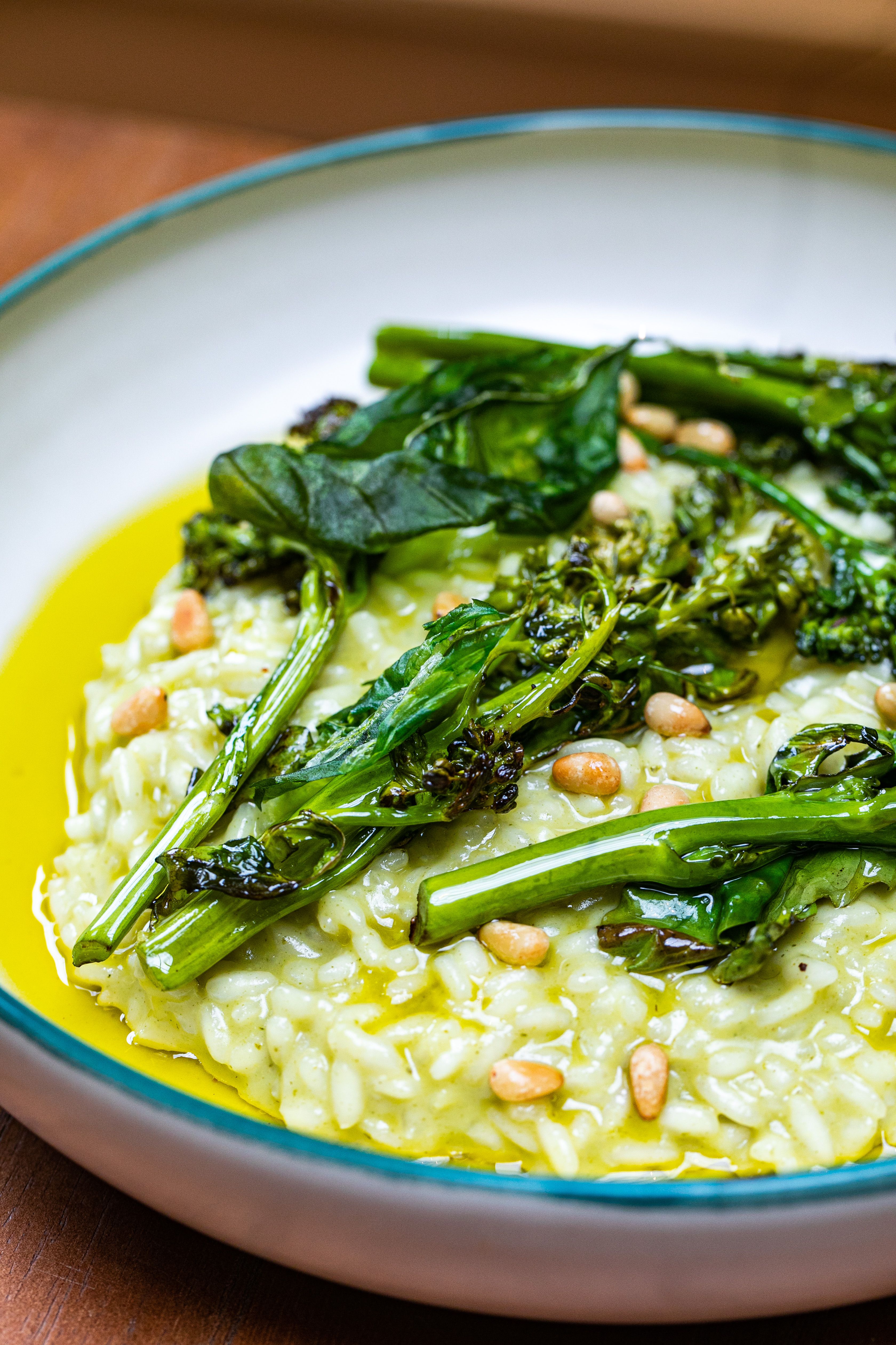Risoto de brócolis / Amanda Francelino