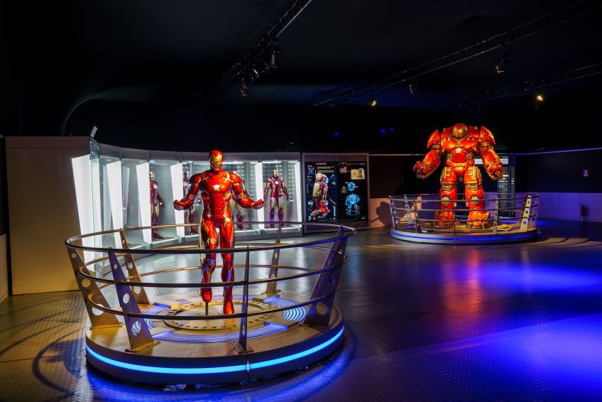 Exposição mergulha no mundo cinematográfico da Marvel em mais de 3 mil m² / Marcos Mesquita