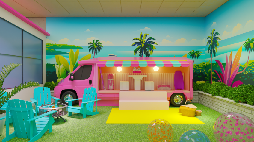 Casa da Barbie fica aberta para visitação até setembro / ©2023 Mattel