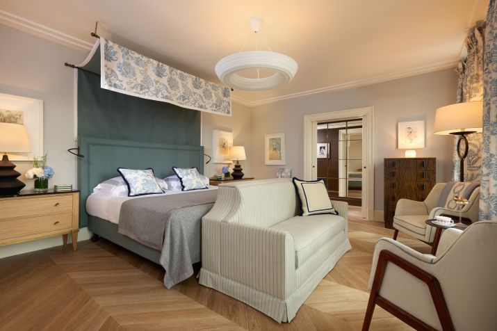 Interior da Nijinsky Suite, no Rocco Forte Hotels / Rocco Forte Hotels/Divulgação