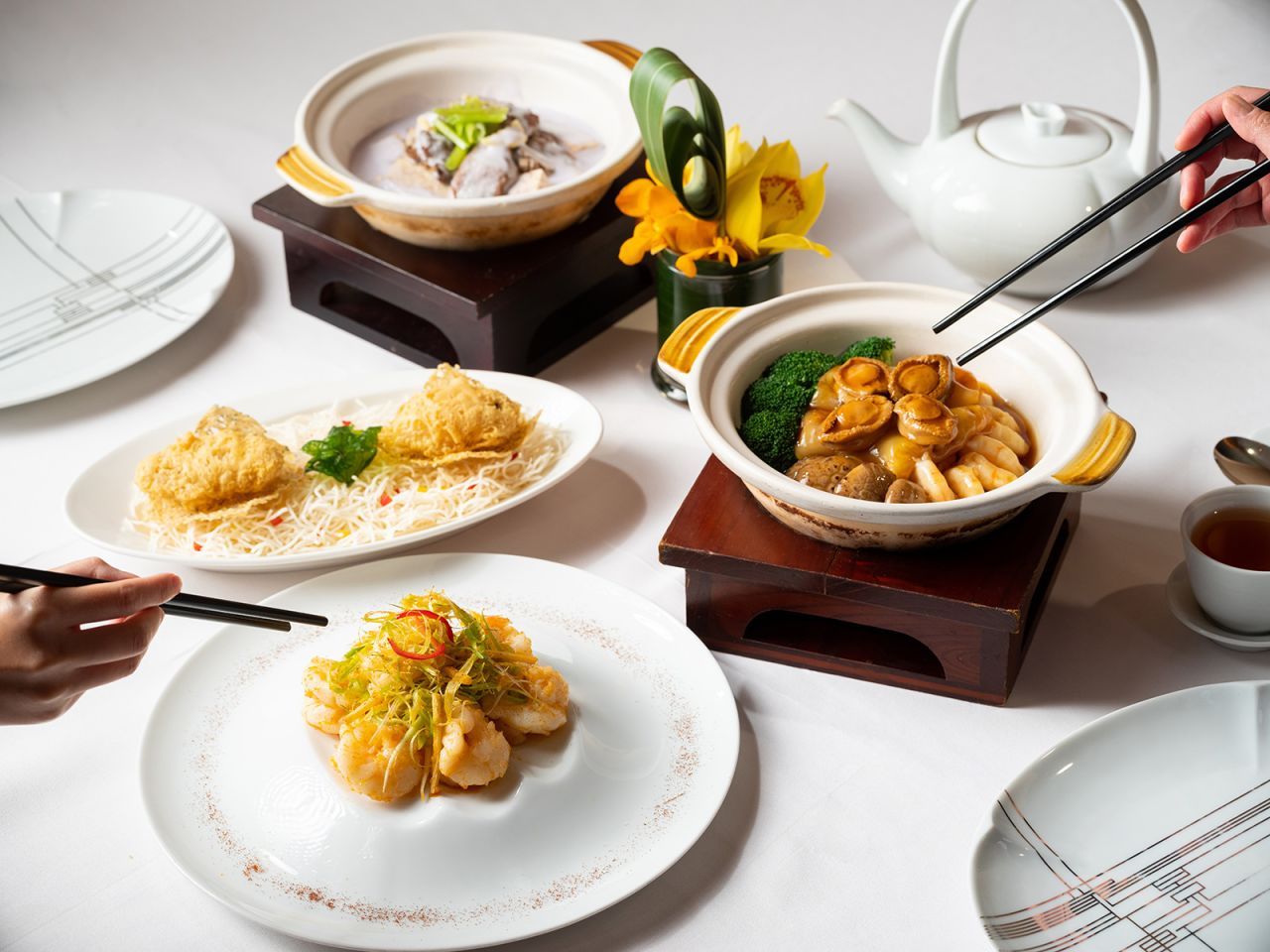 Lung King Heen foi o primeiro restaurante chinês a ter três estrelas Michelin / Lung King Heen