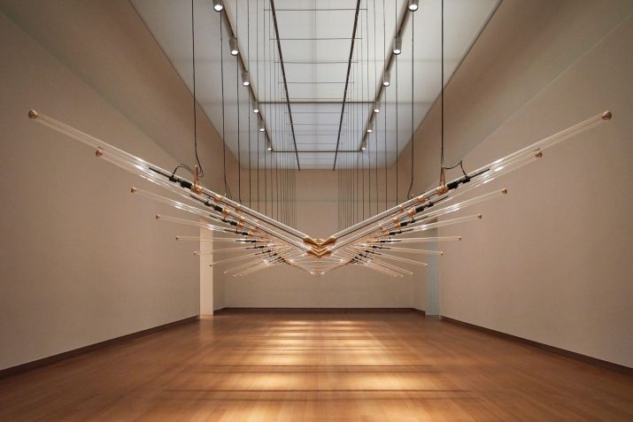Obra "Amplitude" (2015) em exposição no novo anexo do CCBB São Paulo / Ronald Smits
