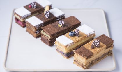 Festival de Mil-Folhas da Confeitaria Dama tem doce com recheio duplo em cinco versões