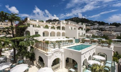 Hotel mais antigo de Capri, na Itália, reabre no coração da ilha após 2 anos de reforma
