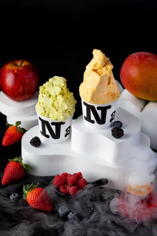 N2 Extreme Gelato faz gelato na hora utilizando nitrogênio líquido / Divulgação