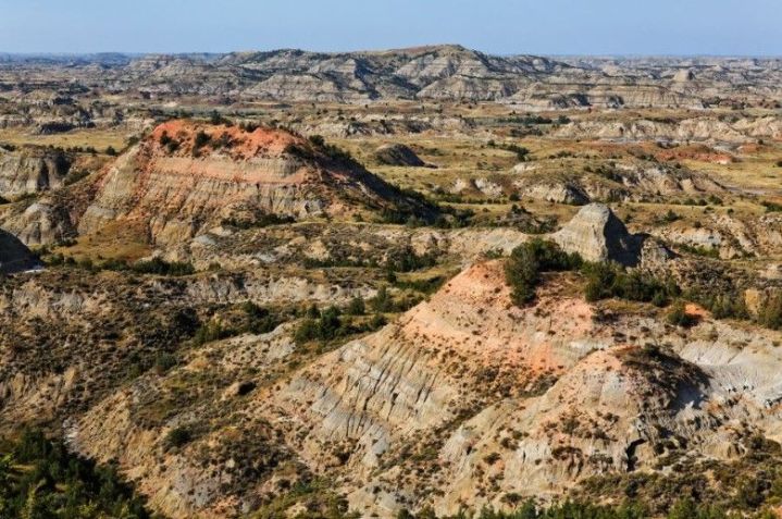 Badlands de Dakota do Norte / Franz-Marc Frei/The Image Bank Unreleased/Getty Images