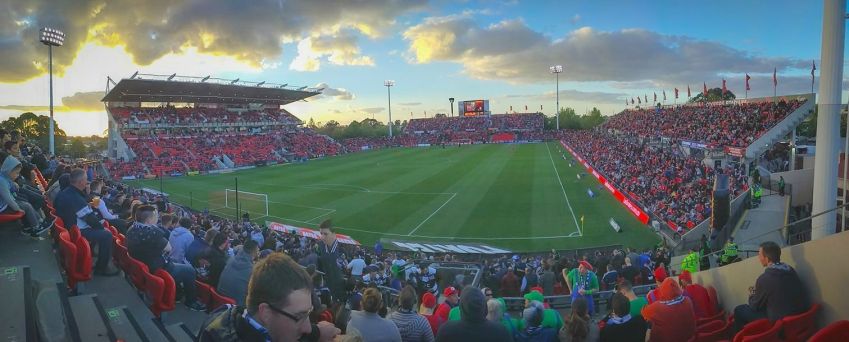 Coopers Stadium recebe o primeiro jogo do Brasil na Copa do Mundo Feminina de 2023 / Wikimedia Commons