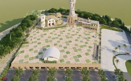 Projeto da Gruta do Arcanjo, complexo religioso no interior de São Paulo