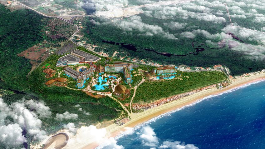 Projeto do Tauá Resort João Pessoa, que tem previsão para inauguração no réveillon de 2026 / Divulgação