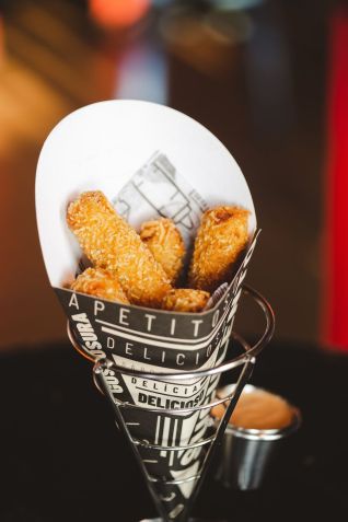 Croquete de strogonoff da Mi Corazón / Mateus Baranowski