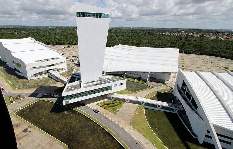 Inaugurado em 2012, Centro de Convenções de João Pessoa tem 48 mil m² de área construída • Divulgação