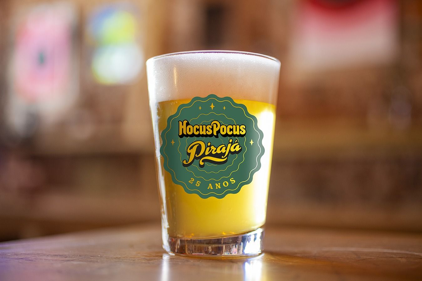 Novo Chopp do Pirajá é resultado de uma parceria com a cervejaria carioca HocusPocus e será lançado nesta quinta-feira (18) / Divulgação