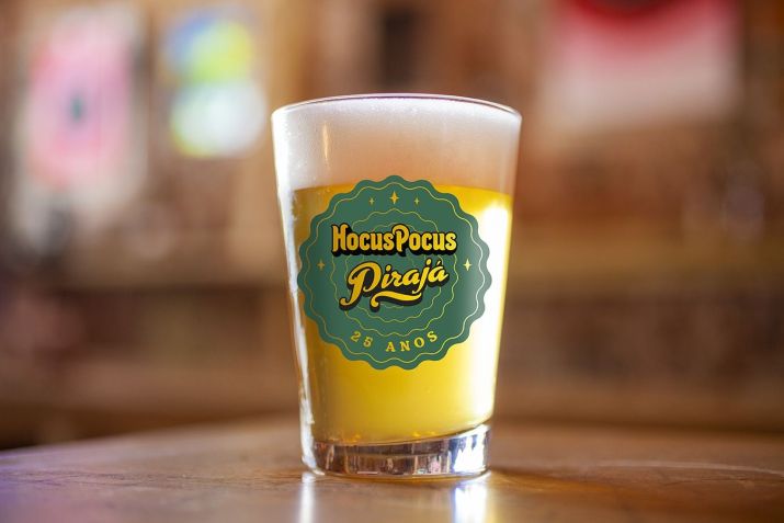 Novo Chopp do Pirajá é resultado de uma parceria com a cervejaria carioca HocusPocus e será lançado nesta quinta-feira (18) / Divulgação