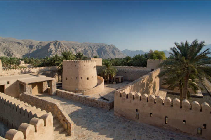 Forte: O forte de Khasab foi construído pelos portugueses no século 17 / jacquesvandinteren/iStockphoto/Getty Images