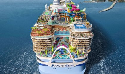 Por que esta foto do maior navio de cruzeiro do mundo está dividindo opiniões
