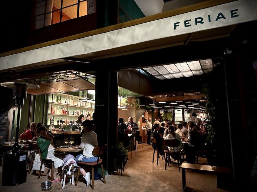 Fachada do novo restaurante Feriae / Tina Bini