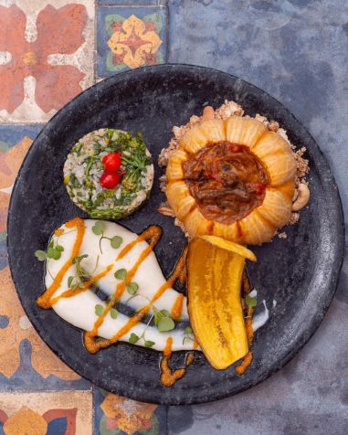 Bobó de Shimeji: um dos pratos mais pedidos do restaurantes / Reprodução/Facebook