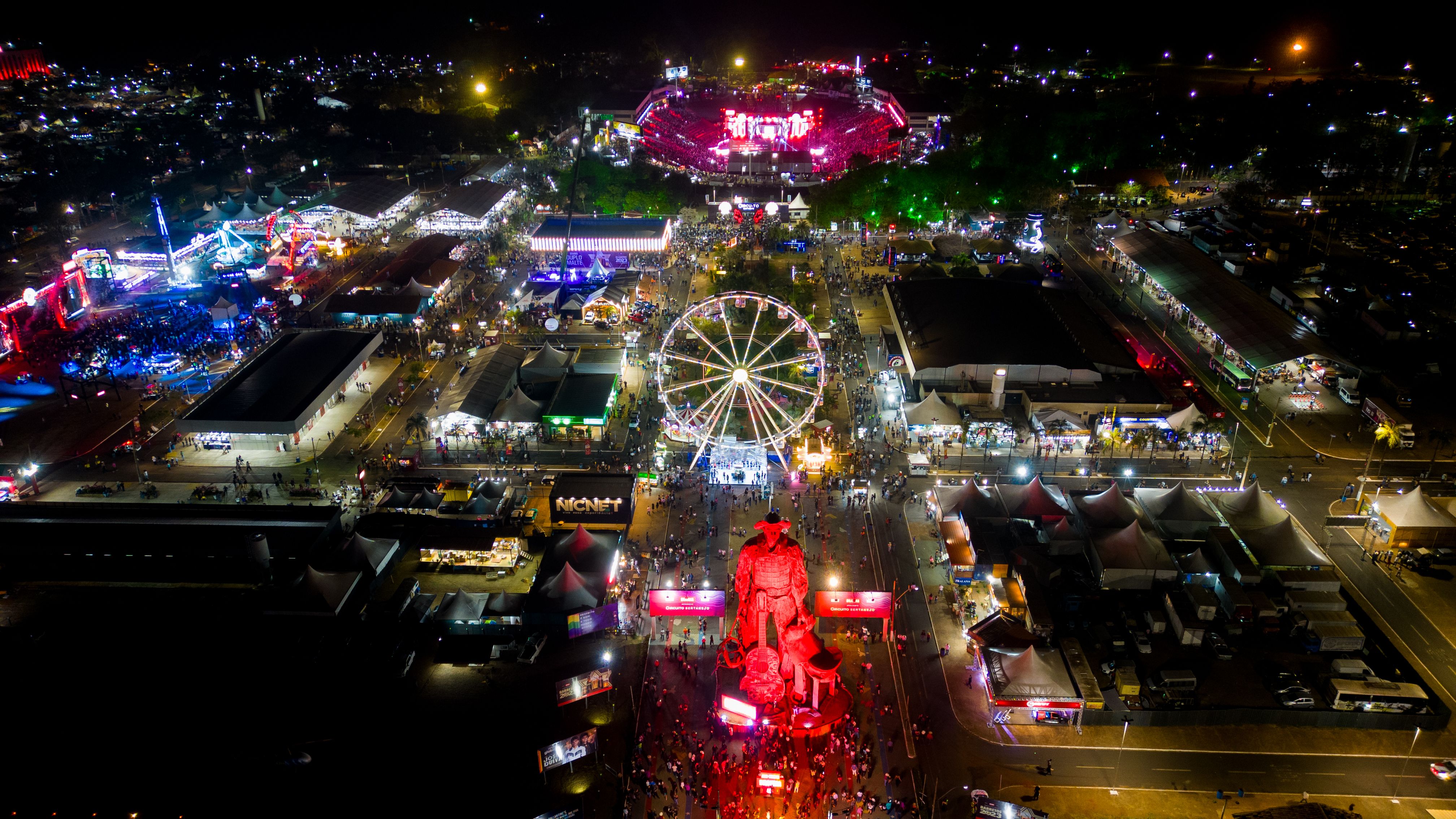 Com uma estrutura impressionante, Festa do Peão de Barretos teve 930 mil visitas em 2023 / André Monteiro