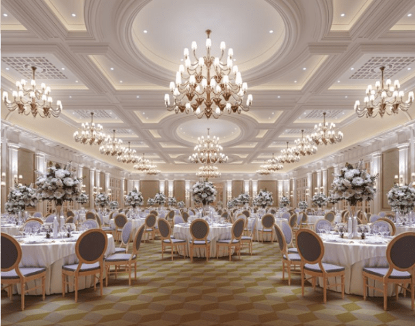 O preimeiro Raffles Hotel do Reino Unido terá salão de festas para 600 pessoas / The OWO