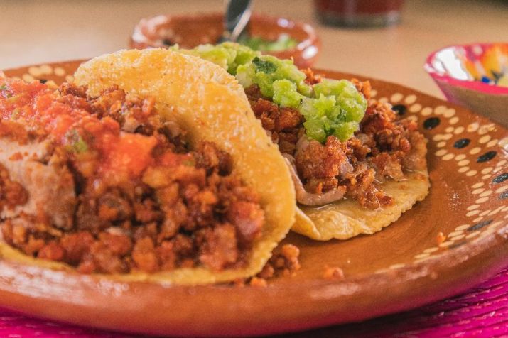 Tacos campechano, mistura de carnes, do El Jarocho / Reprodução/Instagram