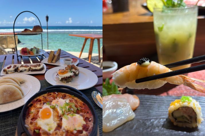 São sete opções de restaurantes no Anantara Veli / Tina Bini