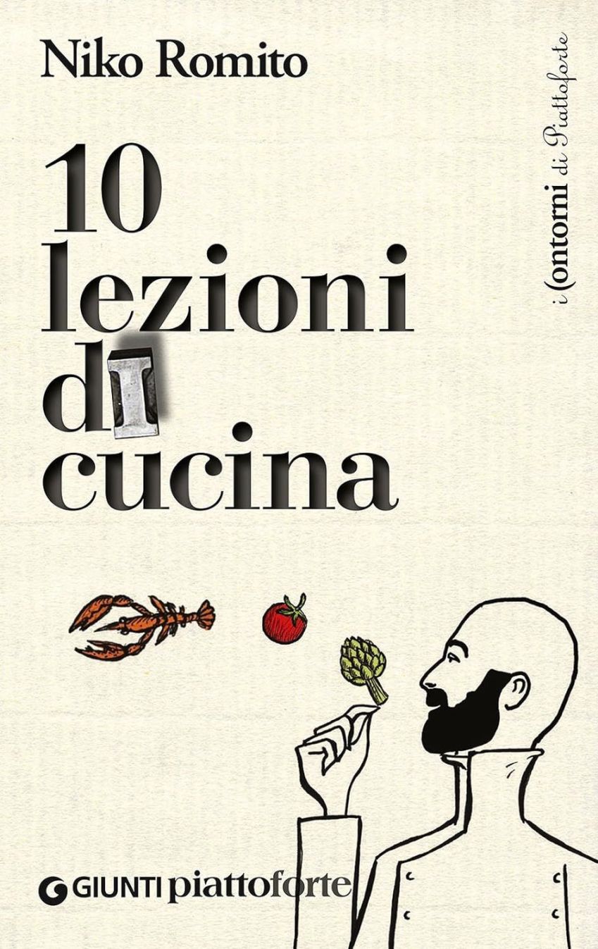 Capa do livro 10 lezioni di cucina / Divulgação