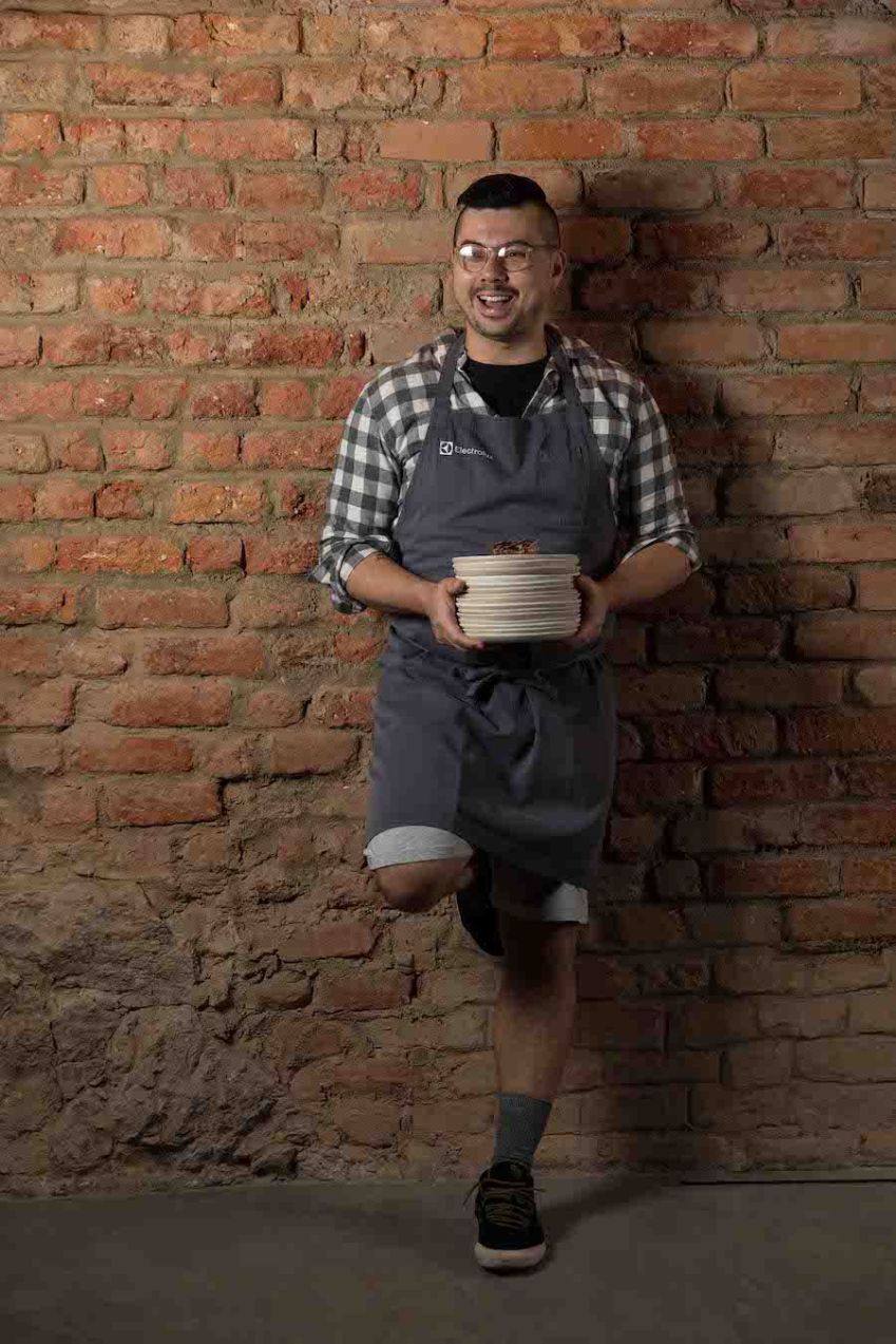 Alberto Landgraf (foto), do Oteque, recebe Pía León e Santiago Lastra / Rodrigo Azevedo