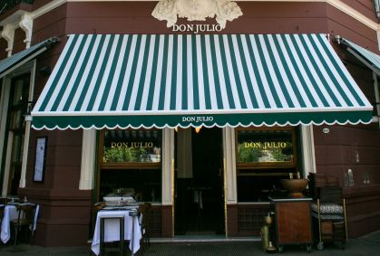 Exterior do Don Julio, em Palermo Viejo, Buenos Aires