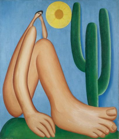 Abaporu, da artista brasileira Tarsila do Amaral, está exposto no MALBA, em Buenos Aires / Reprodução site oficial