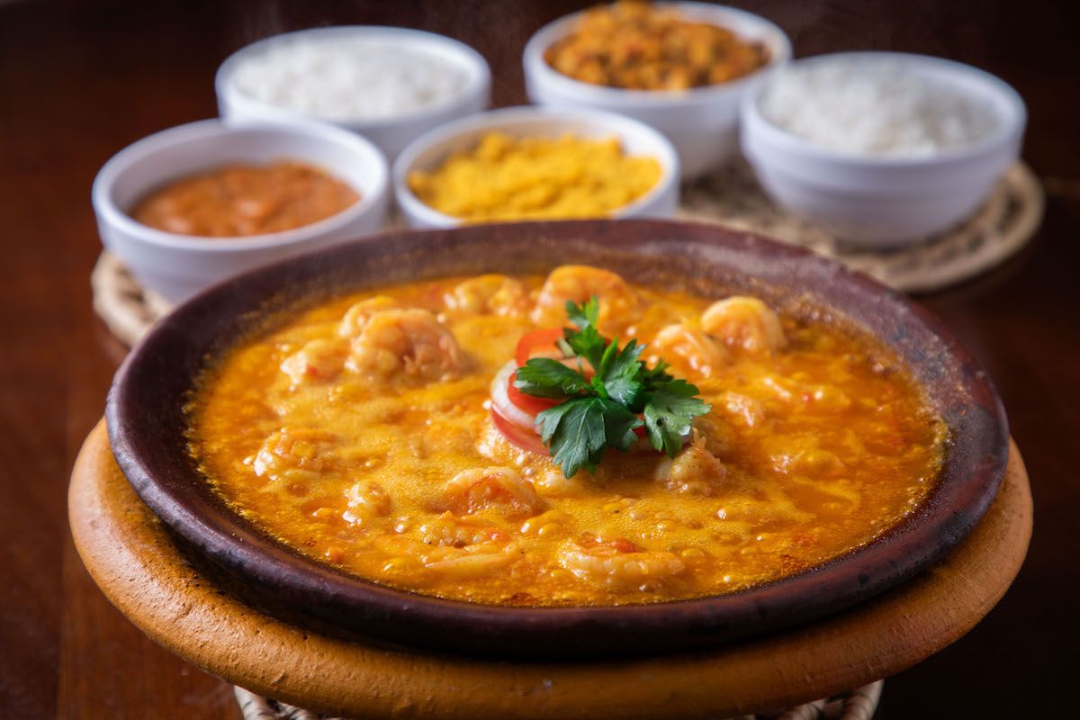 Moqueca de camarão
