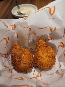 Coxinha de frango do Rudä