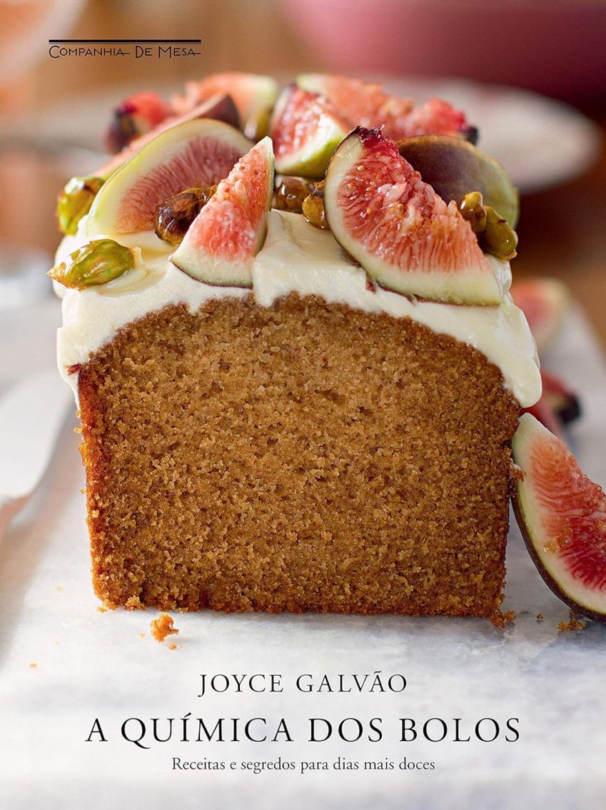 Capa do livro A Química dos Bolos: Receitas e segredos para dias mais doces da Joyce Galvão / Divulgação
