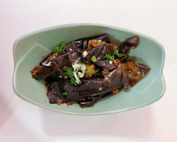 Berinjela ao molho especial de shoyu com gengibre do Koufu / Reprodução/Instagram