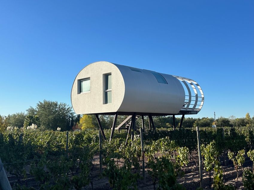 Acomodação em meio às vinhas do Entre Cielos / CNN Viagem & Gastronomia