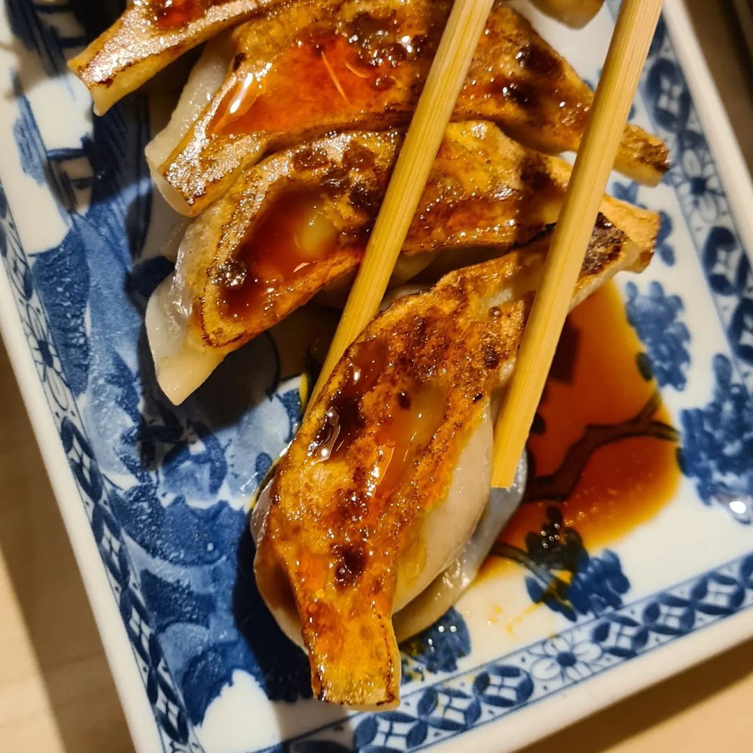 Gyoza yassai caseiro do Aska Lamen / Reprodução/Instagram/@aska_lamen