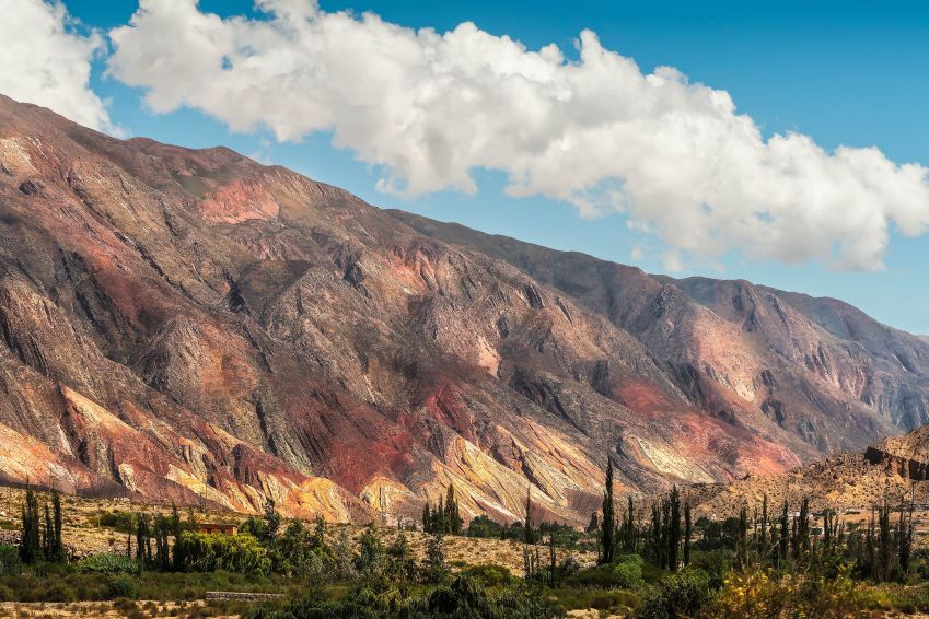 Quebrada de Humahuaca também é lar para a Paleta del Pintor / Pexels
