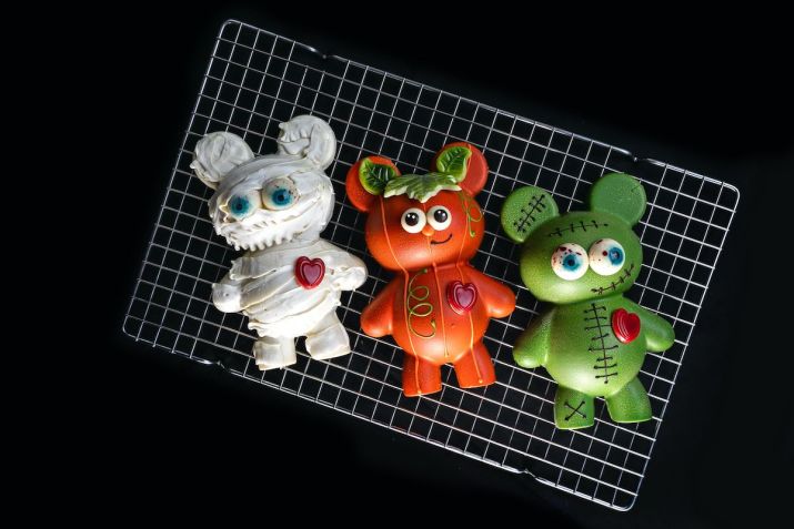Ursinhos de Halloween da Renata Arassiro / P2W