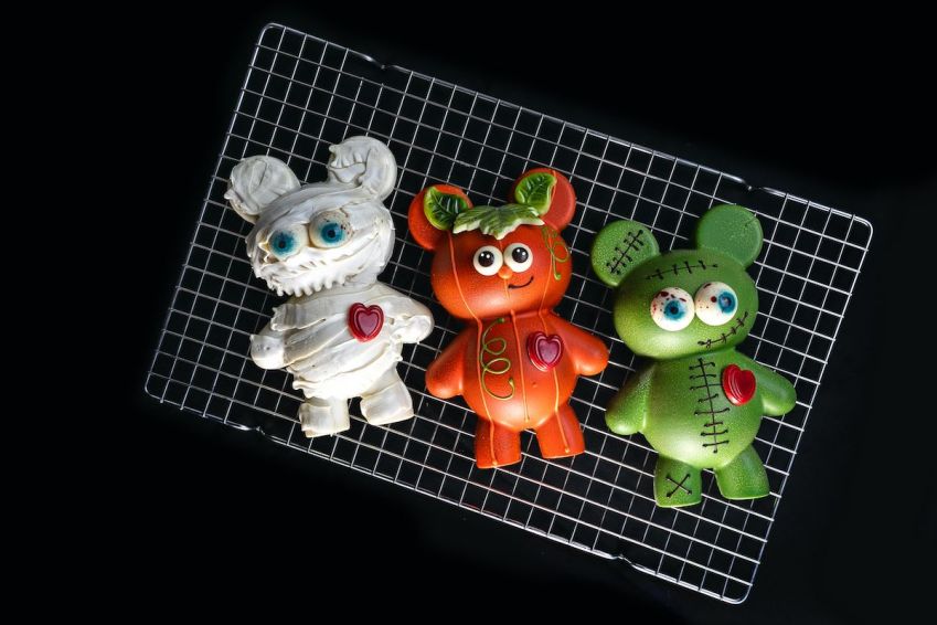 Ursinhos de Halloween da Renata Arassiro / P2W